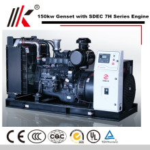 150KW GENERATOR SET WITH SDEC SC7H230D2 DIESEL ENGINE GENSET